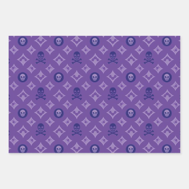 Designer Halloween! Inspired by Louis. Wrapping Paper Sheets (Front)
