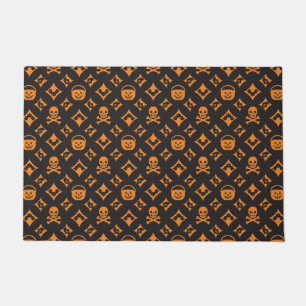 Designer Halloween! Spooky Vuitton Doormat
