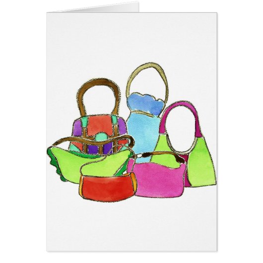 Designer Handbags Cards (Front)