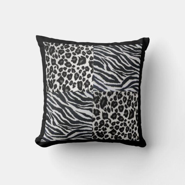 Designer Leopard Pillow (Front)