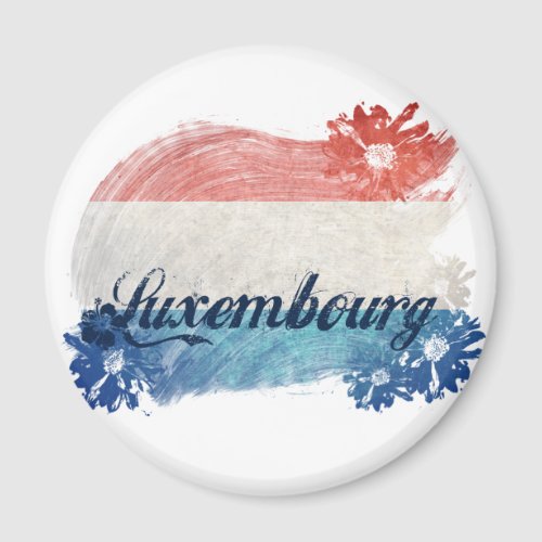 Designer Luxembourg Magnet