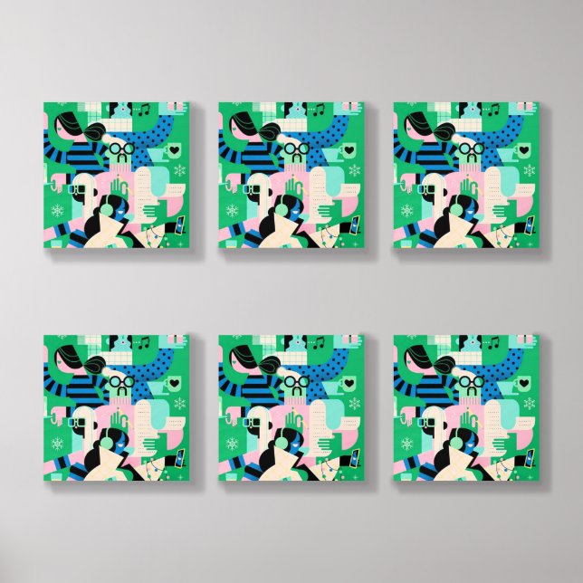 Designer masterpiece artwork dashing looks tile (Front Set)