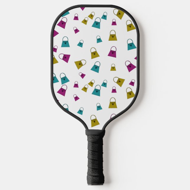 Designer Mini Handbags Pickleball Paddle (Front)