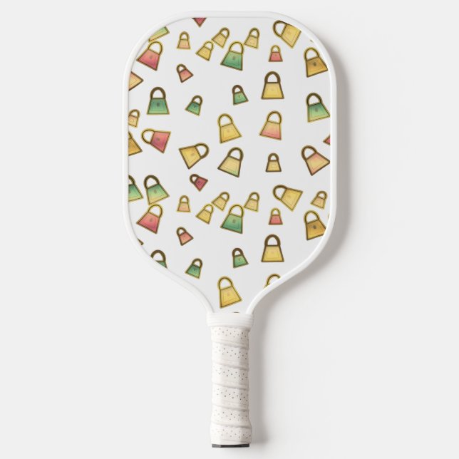 Designer Mini Purses Pickleball Paddle (Front)