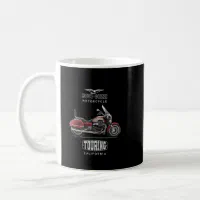 Cafe Racer Motorcycle Vintage Retro Coffee Ceramic Graphic Novelty Mug