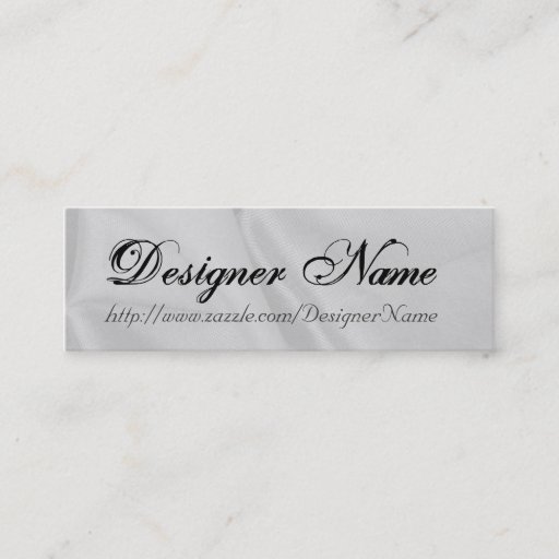 Customizable Designer Name Profile Card Business Cards