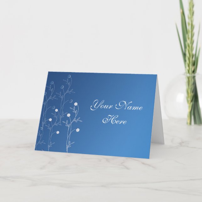 Designer Note Card  Template (Front)