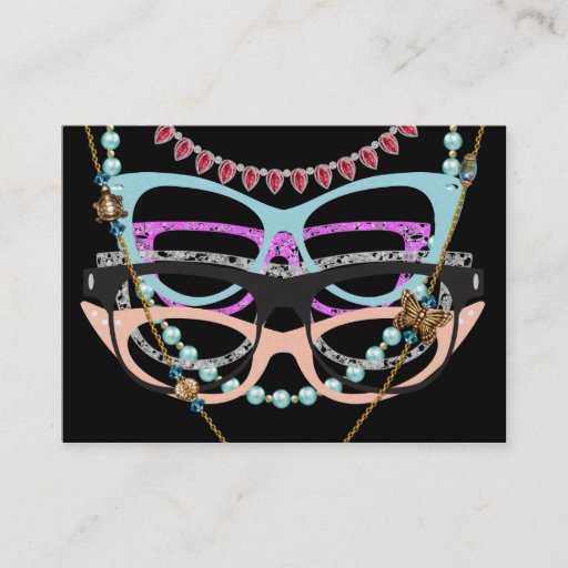 Customizable Designer Optical - SRF Business Card Template