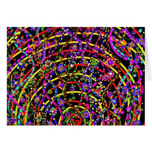 Designer Party Patterns Cards (Front Horizontal)