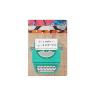Designer Passport Cover -Let's Make It Quick