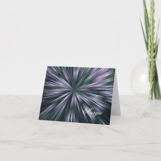 Designer Personalized Notecards (Front)