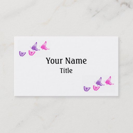 Customizable Designer Photo Business Cards Template