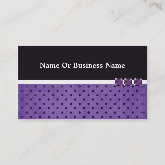 Designer Profile or Business Card Template (Front)