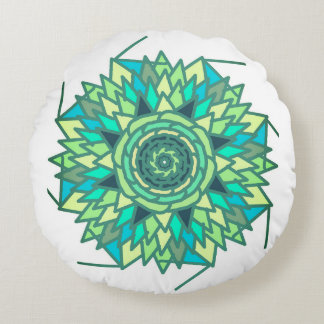 designer round pillow