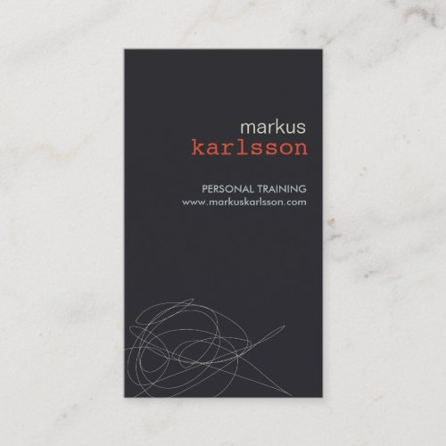 DESIGNER SCRIBBLE No. 2 Business Card