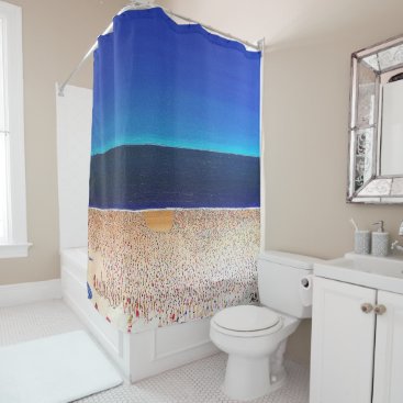 Designer Shower Curtain "Beach" Designer Shower Curtain "Beach"