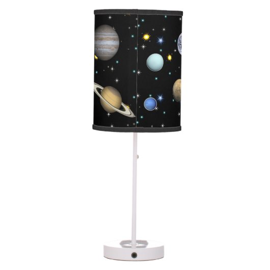Designer Solar System Lamp! Table Lamp (Back)