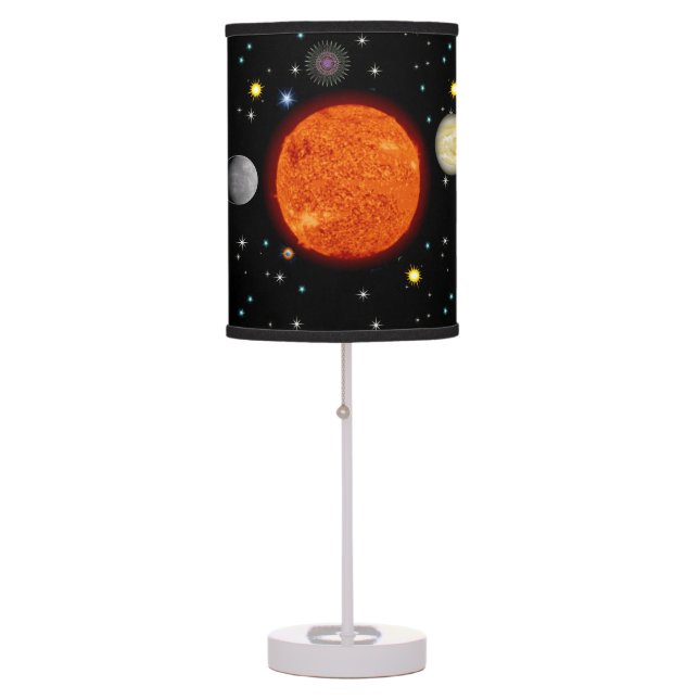 Designer Solar System Lamp! Table Lamp (Front)