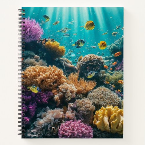 Designer Spiral Notepad Notebook