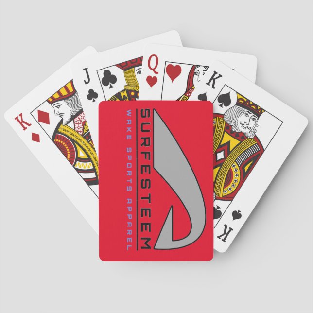 Designer, SURFESTEEM_apparel playing cards (Back)