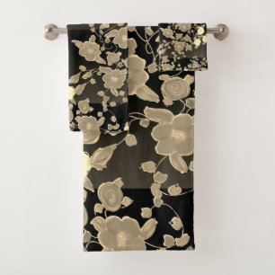 Designer Towel Gift Set in Taupes