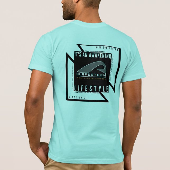Designer Tshirt, SURFESTEEM_APPAREL brand. T-Shirt (Back)