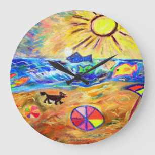 DESIGNER WALL CLOCK - OCEANVIEW - TOP GIFTS