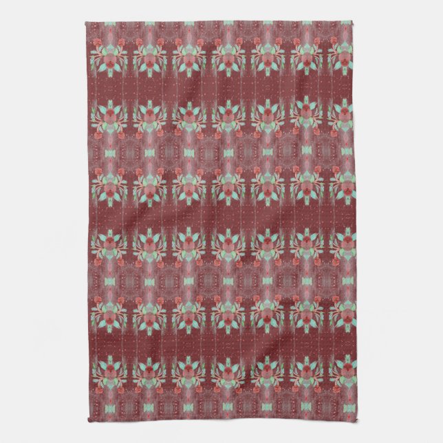 Designer Wine Kitchen Towel (Vertical)