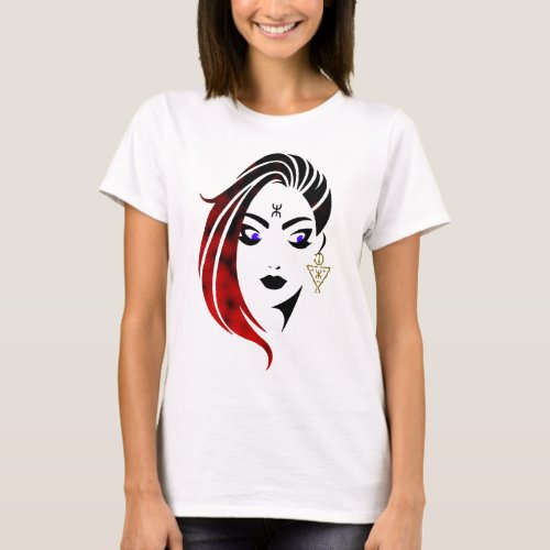 Designing an image of an Amazigh woman T_Shirt