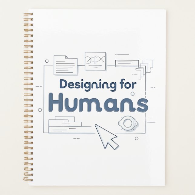 Designing for Humans – Weekly Planner (Front)