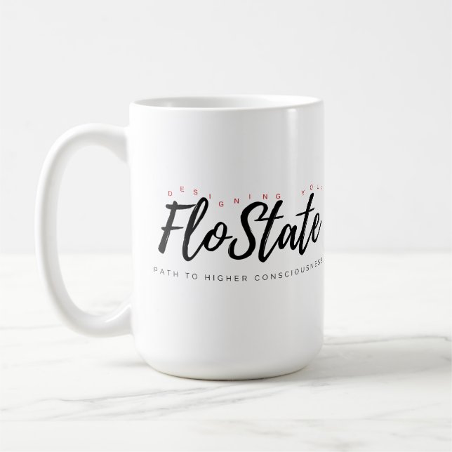 Designing Your FloState Red Lettering Mug (Left)