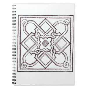 Designs for a knot garden, from 'The Country House Notebook