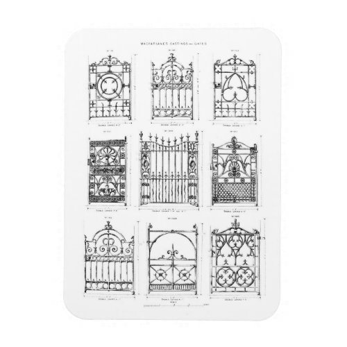 Designs for cast_iron gates from Macfarlanes Ca Magnet