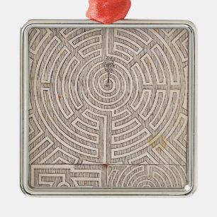 Designs for mazes, from 'The Dutch Gardener' by Jo Metal Ornament