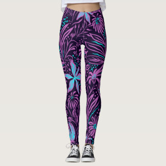 DESIGNS PURPLE  LEGGINGS