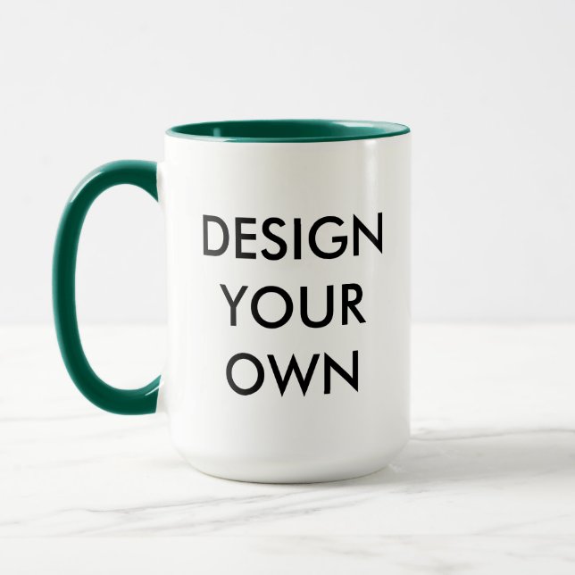 Desing Your Own Custom Personalized Combo Mug (Left)
