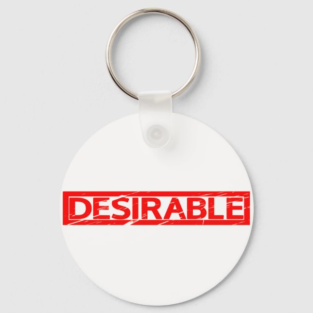 Desirable Stamp Keychain (Front)