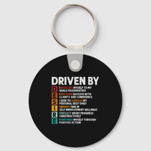 Desire Definition Motivational Quote Affirmations Keychain