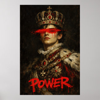 DESIRE — Neo-Baroque King Portrait Poster