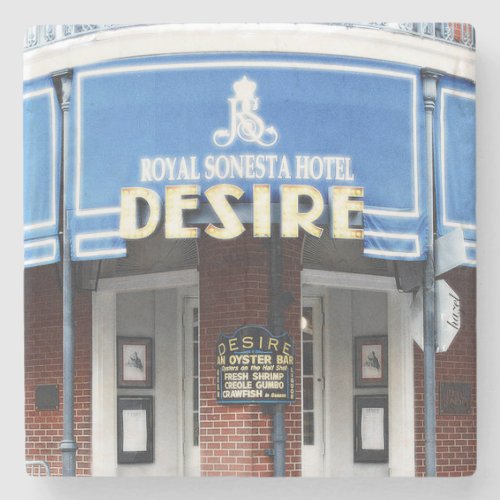 Desire Oyster Bar Coaster New Orleans  Stone Coaster