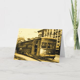 Desire Streetcar on St. Channel Card