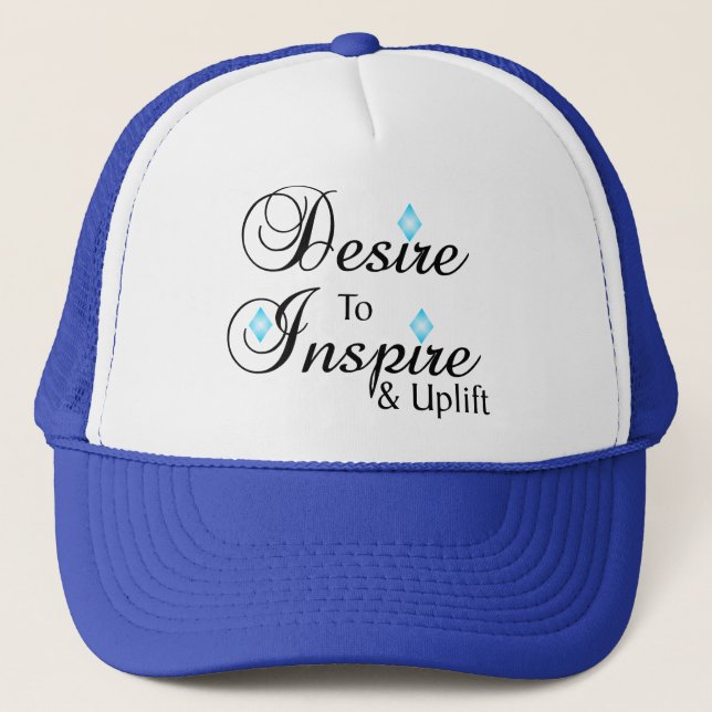 Desire To Inspire Trucker Hat/Cap Hat (Front)