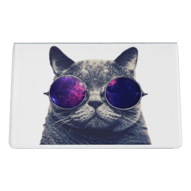 Desk Business Card Holder (Back)