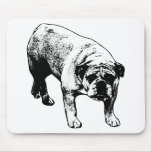 Desk Calm Bulldog Mouse Pad