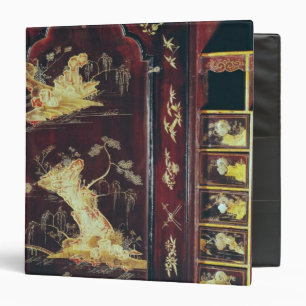 Desk decorated with Chinese lacquer 3 Ring Binder