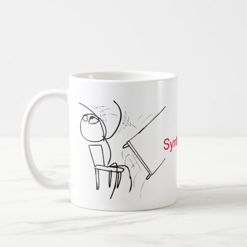 Desk Flip Guy Syntax Error Programmers Coffee Mug