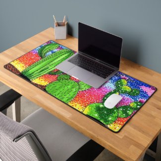 Desk Mat - Desert Sunset