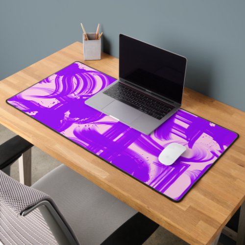 Desk Mat Featuring Intriguing Shapes