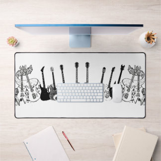 Desk Mat Guitar lover