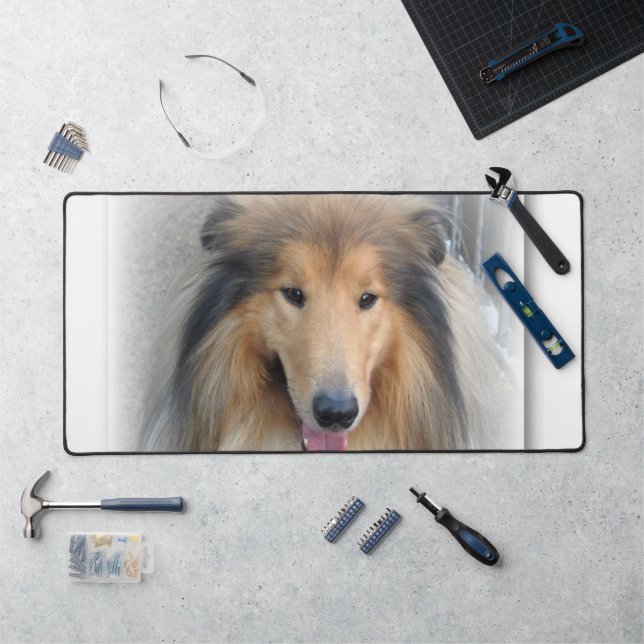 Desk Mat Puppy Dog Lassie  (Workstation)